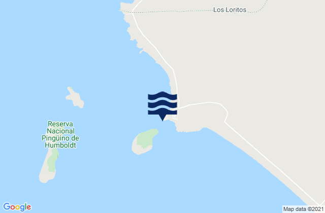 Mapa de mareas Punta Choros, Chile
