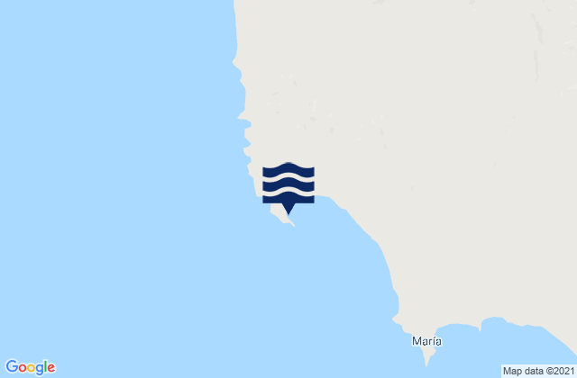 Mapa de mareas Punta Cono, Mexico