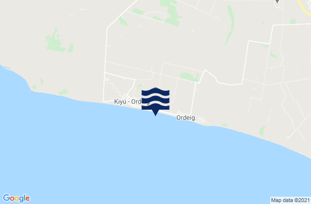 Mapa de mareas Puntas de Valdéz, Uruguay