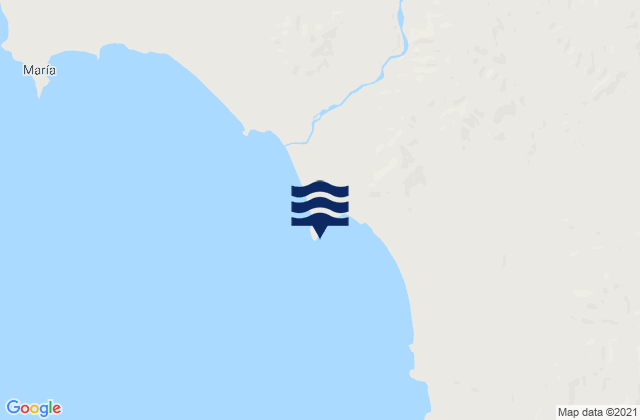 Mapa de mareas Punto Lobos, Mexico
