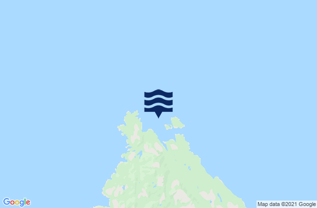 Mapa de mareas Qlawdzeet Anchorage, Canada