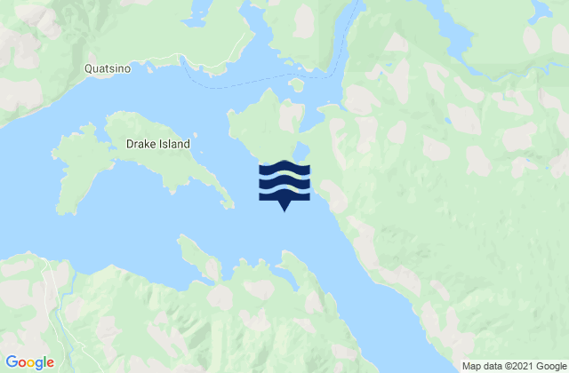 Mapa de mareas Quatsino Sound, Canada