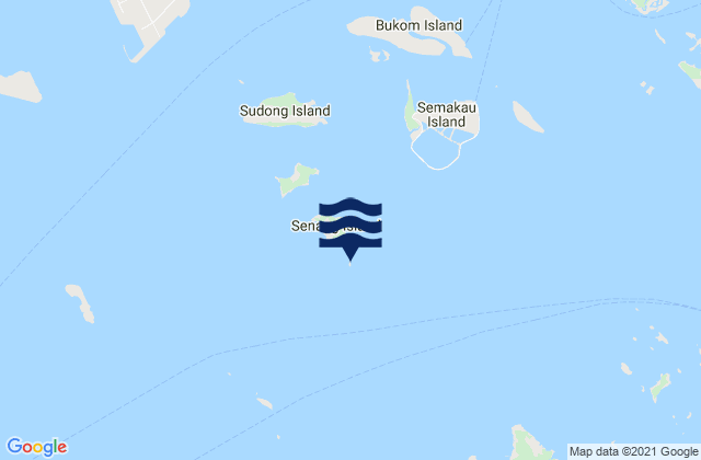 Mapa de mareas Raffles Lighthouse, Singapore