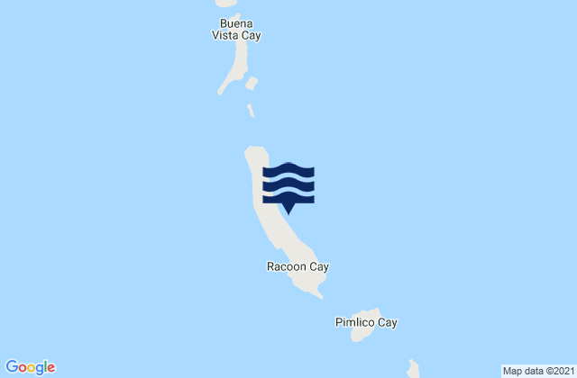 Mapa de mareas Ragged Island District, Bahamas