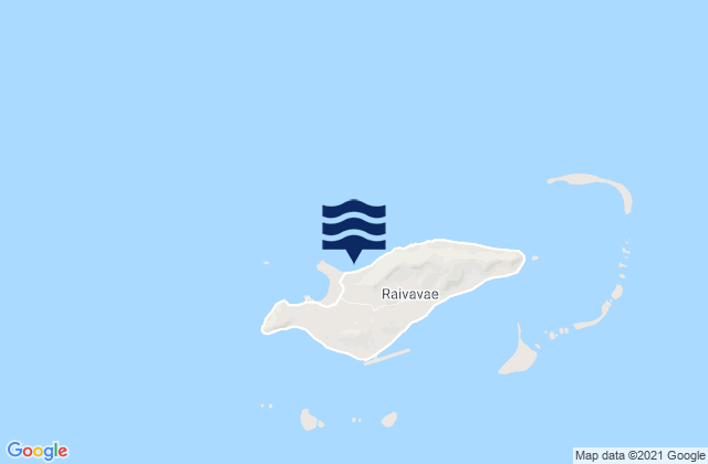 Mapa de mareas Raivavae, French Polynesia