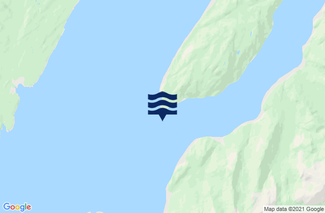 Mapa de mareas Ranger Islet, Canada