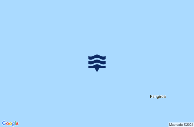Mapa de mareas Rangiroa Atoll, French Polynesia