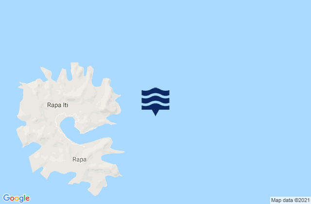 Mapa de mareas Rapa (Oparo) Island, French Polynesia