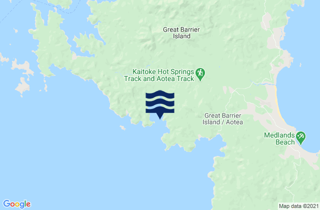 Mapa de mareas Rapid Bay, New Zealand