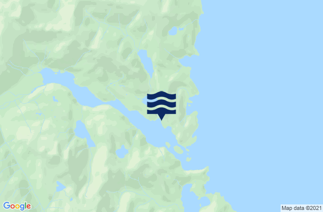 Mapa de mareas Red Bluff Bay, United States
