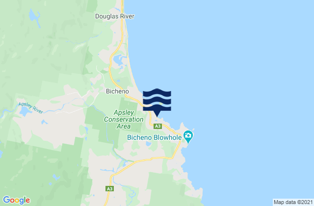 Mapa de mareas Redbill Beach, Australia