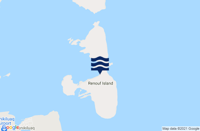 Mapa de mareas Renouf Island, Canada