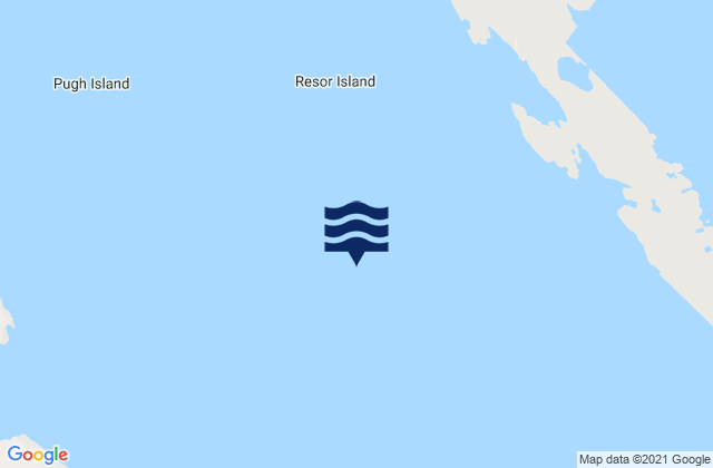 Mapa de mareas Resor Island, Canada