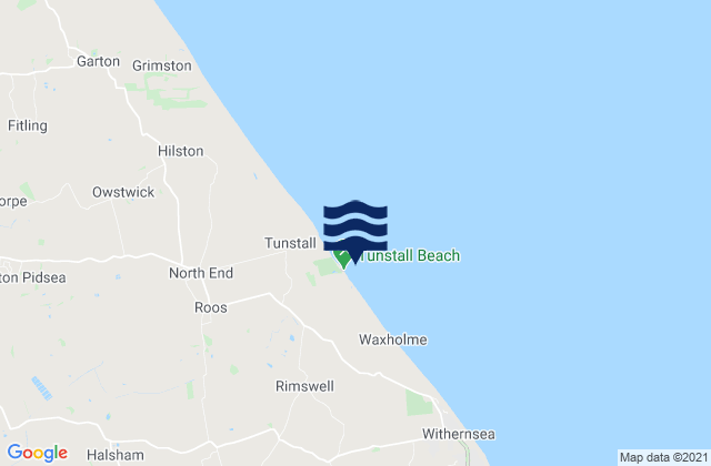 Mapa de mareas Rimswell, United Kingdom