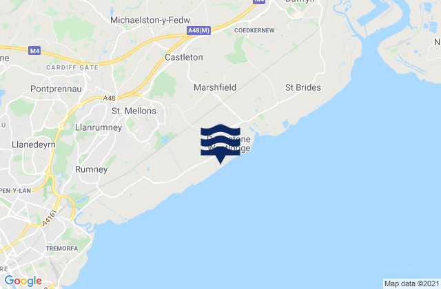 Mapa de mareas Risca, United Kingdom