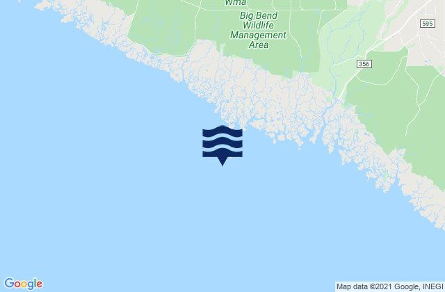 Mapa de mareas Rock Islands, United States