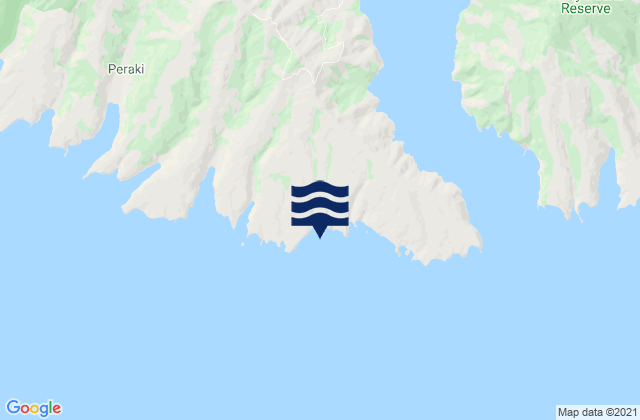 Mapa de mareas Rocky Nook, New Zealand