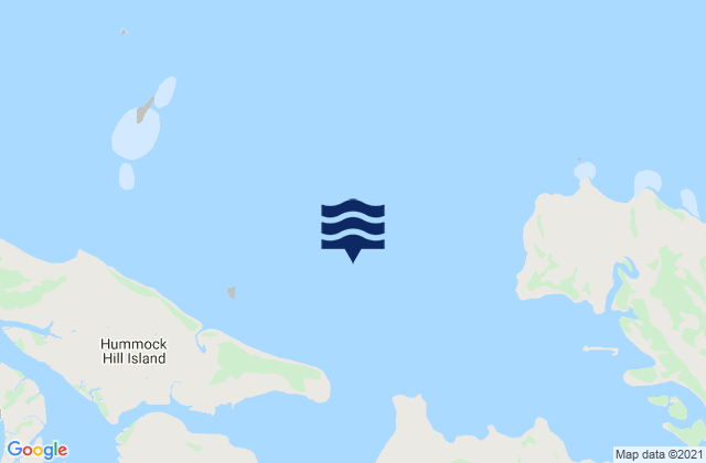 Mapa de mareas Rodds Bay, Australia