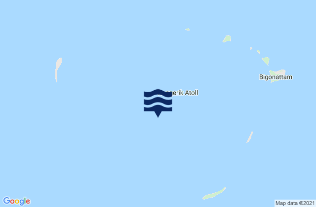 Mapa de mareas Rongrik Atoll, Marshall Islands