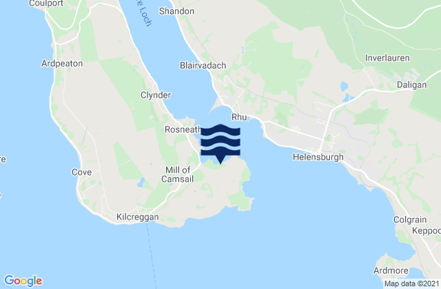 Mapa de mareas Rosneath, United Kingdom