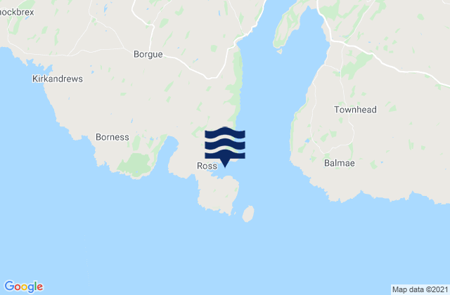 Mapa de mareas Ross Bay Beach, United Kingdom
