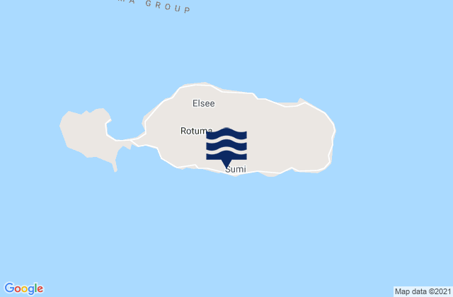 Mapa de mareas Rotuma Island, Fiji