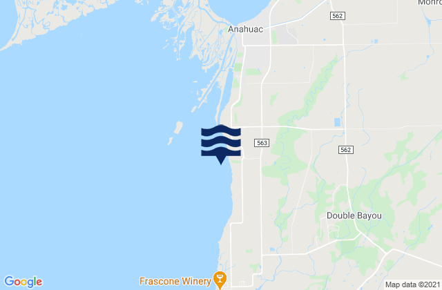Mapa de mareas Round Point, United States