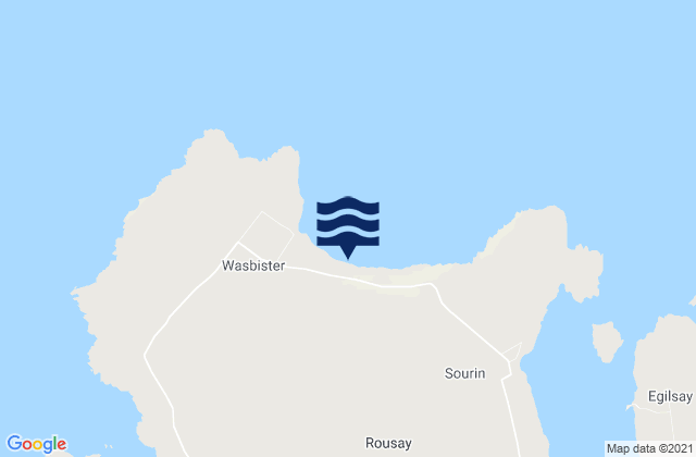 Mapa de mareas Rousay, United Kingdom