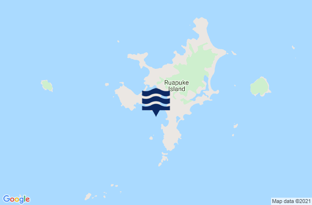 Mapa de mareas Ruapuke Island, New Zealand