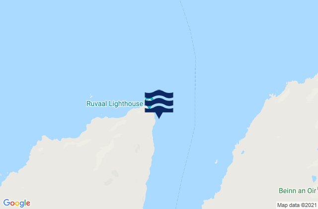 Mapa de mareas Rubha Amhail, United Kingdom