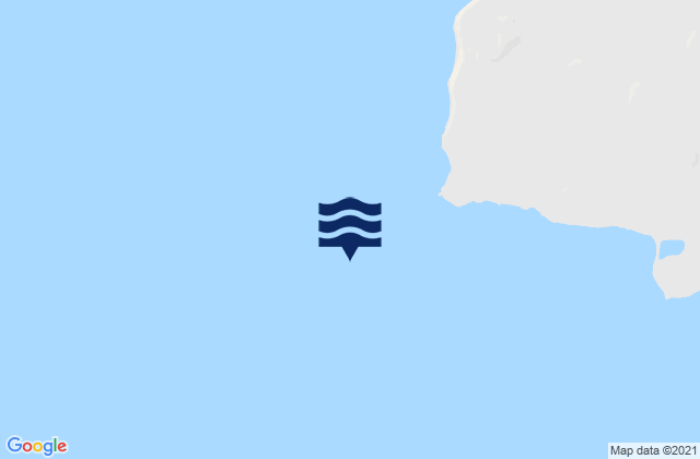 Mapa de mareas SW Point St. Paul Island 1 mile off, United States