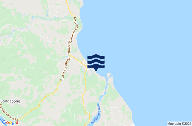 Mapa de mareas Sagana, Philippines