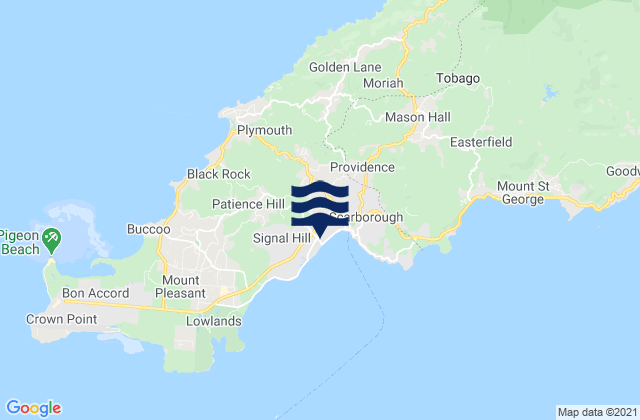 Mapa de mareas Saint Andrew, Trinidad and Tobago