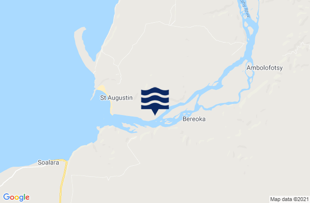 Mapa de mareas Saint Augustin, Madagascar