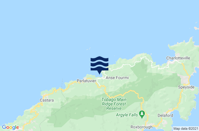 Mapa de mareas Saint John, Trinidad and Tobago