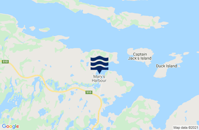 Mapa de mareas Saint Mary's Harbour, Canada