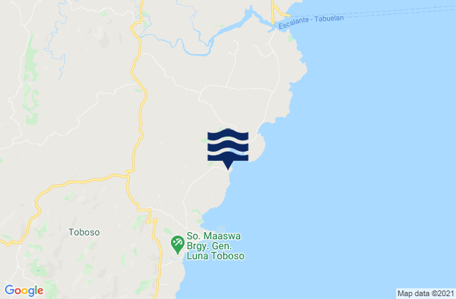 Mapa de mareas Salamanca, Philippines