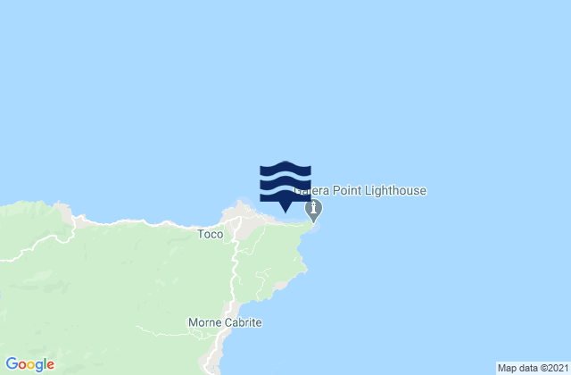 Mapa de mareas Salibea Bay, Trinidad and Tobago