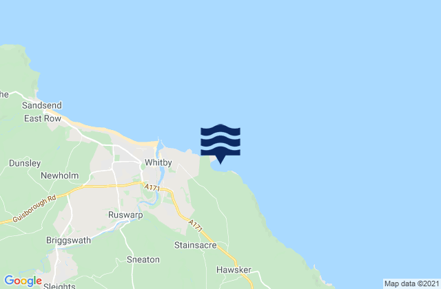 Mapa de mareas Saltwick Bay, United Kingdom