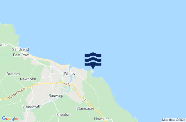 Mapa de mareas Saltwick Nab, United Kingdom