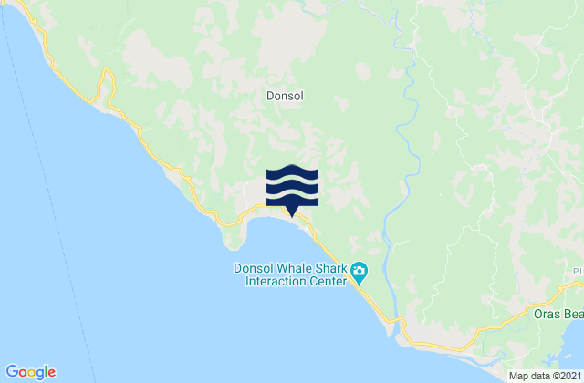 Mapa de mareas Salvacion, Philippines