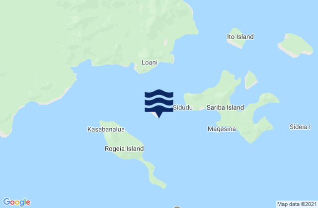 Mapa de mareas Samarai Island, Papua New Guinea
