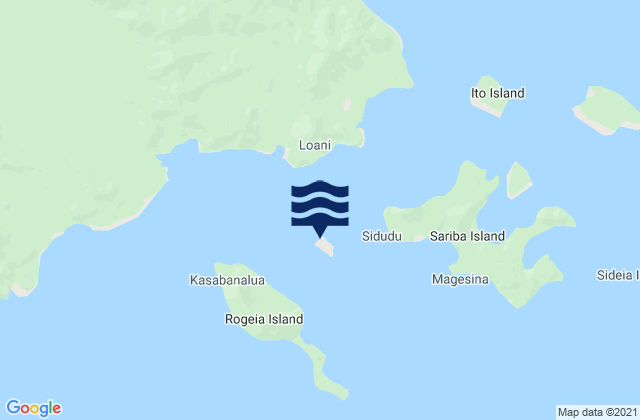 Mapa de mareas Samarai, Papua New Guinea