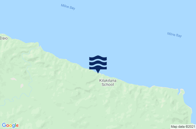 Mapa de mareas Samarai Murua, Papua New Guinea
