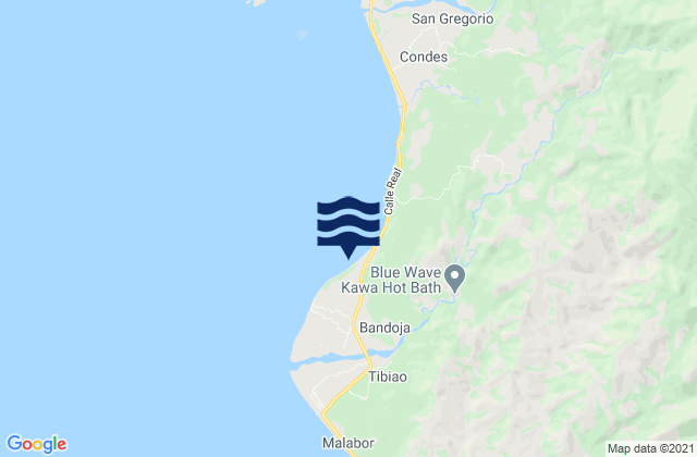 Mapa de mareas San Francisco, Philippines