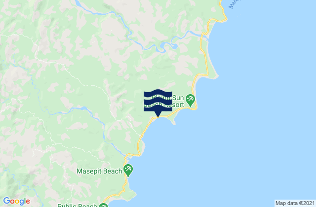 Mapa de mareas San Ignacio, Philippines