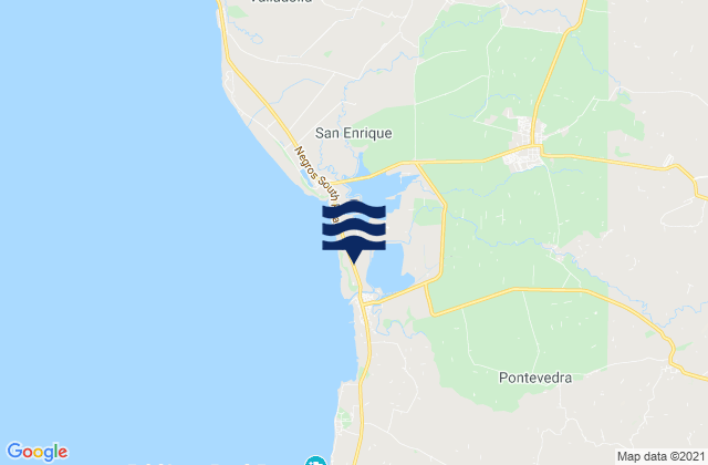 Mapa de mareas San Juan, Philippines