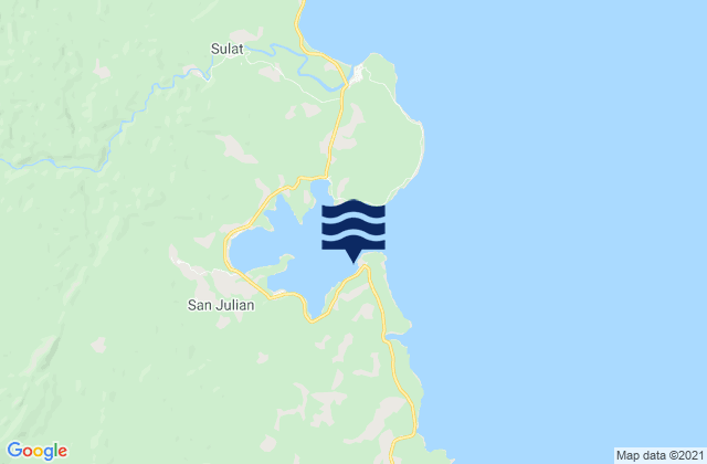 Mapa de mareas San Julian, Philippines