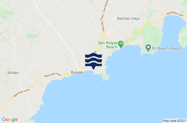 Mapa de mareas San Salvador, Philippines