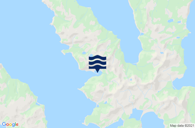 Mapa de mareas Sanborn Harbor (Nagai Island), United States